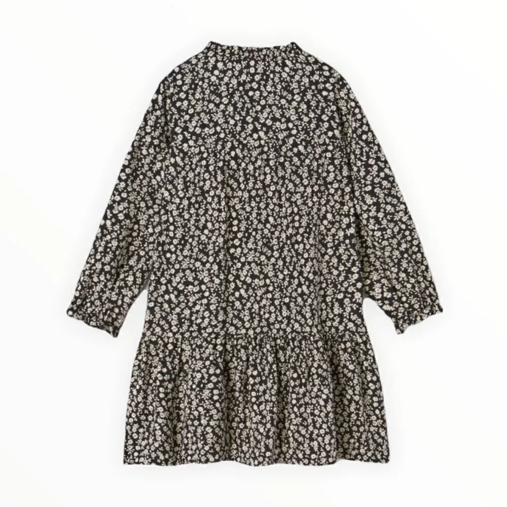 ZARA Kids | Black | FLORAL SHIRTDRESS